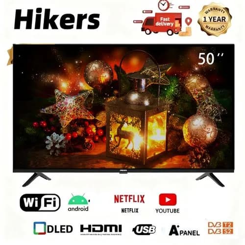 Hikers 50-inch 2K Smart Android Frameless TV