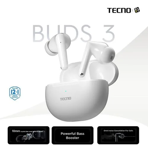 TECNO Bud 3 True Wireless Earbuds