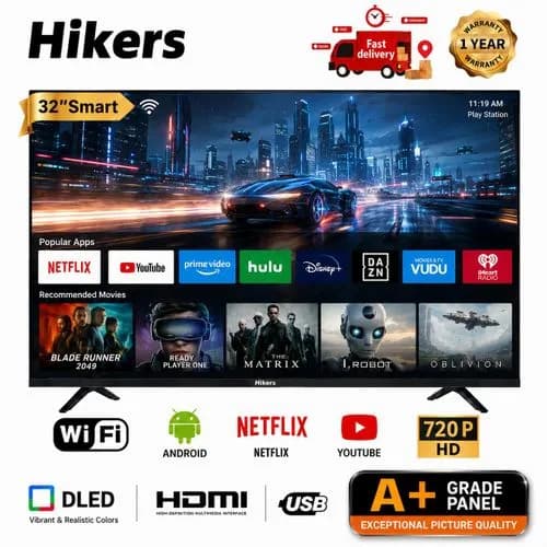 Hikers Android Tv 32'' GH-32GY-HDS