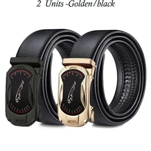 GtyGo Leather Automatic Buckle Belt