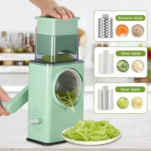 4-in-1 Multifunctional Rotary Vegetable Slicer