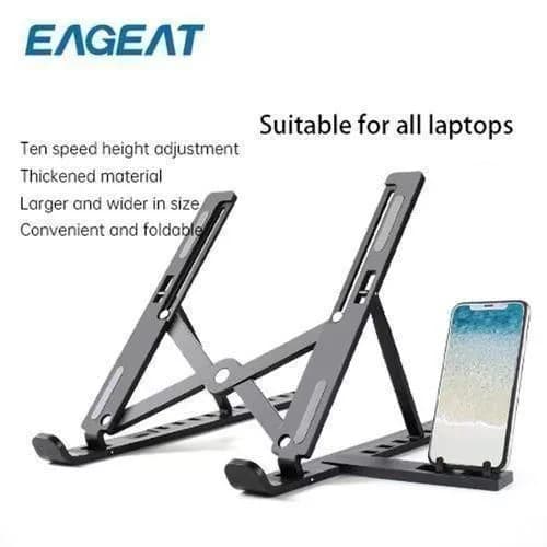 EAGEAT 10-Speed Adjustable Laptop and Phone Stand