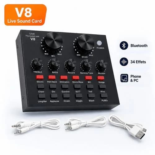 Mythco V8 Live Sound Card