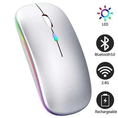 Rechargeable Silent RGB Mouse