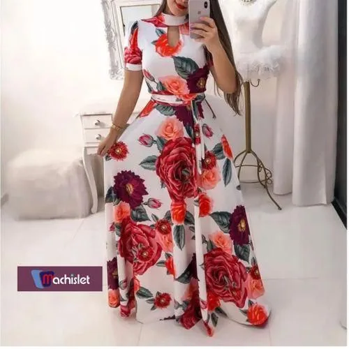 Machislet Women's Casual Long Dress