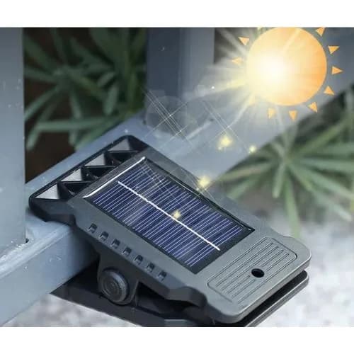 Solar Clip Light with Motion Sensor