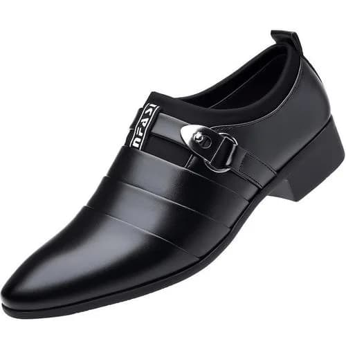 BLWOENS Men's Classic Oxford Tuxedo Dress Shoes