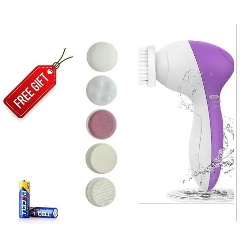 5-in-1 Electric Facial Brush & Massager