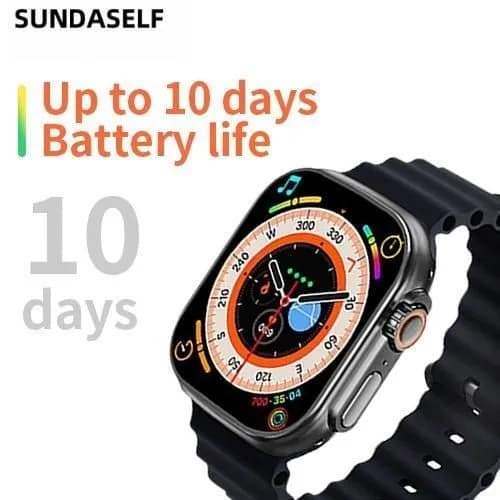 SUNDASELF IP68 Waterproof 2.09" Smartwatch Ultra T900U Black