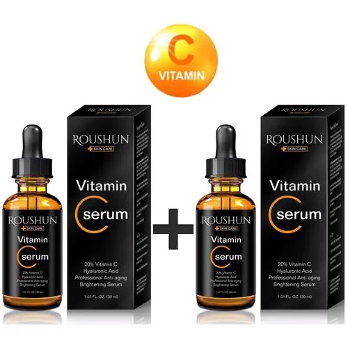 Roushun 2 x Vitamin C Anti-Aging Brightening Serum
