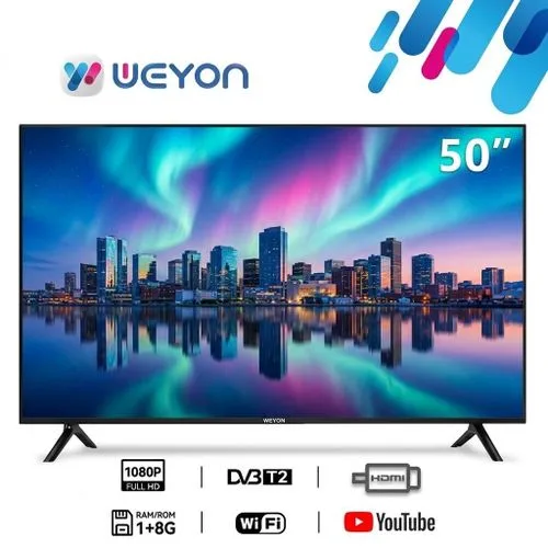WEYON 50 Inch Android 14 LED TV