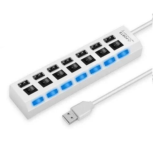 7-Port USB Hub Docking Station