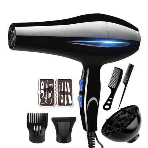 Hair Dryer Blow Dryer Hair Tools+ Nail Clipper Set 6 Gifts