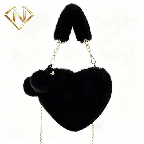Naot Plush Cross-Body Shoulder Bag