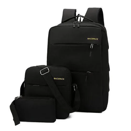 3 In 1 Multi Functional Backpack With USB Slot