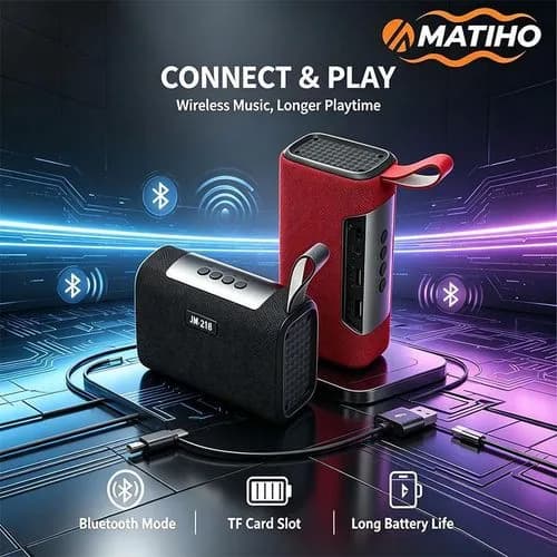 Portable Bass Bluetooth Speaker