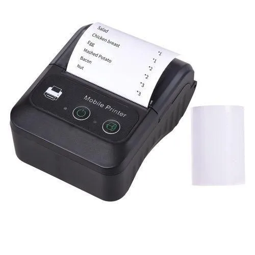 Portable Wireless Bluetooth 58mm Thermal Receipt Printer