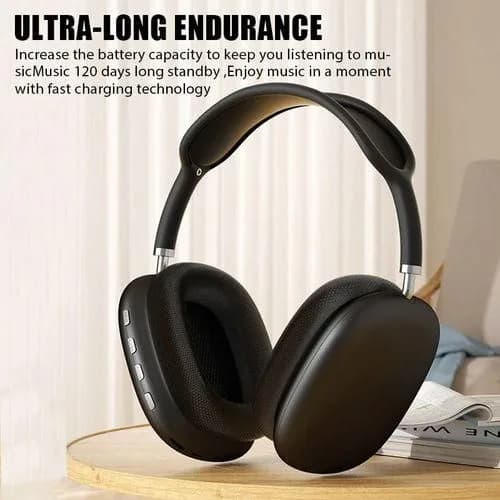 P9 Wireless Bluetooth Headset Noise Reduction Earphone Black