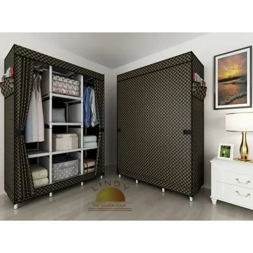 Lindy Portable Fabric Wardrobe