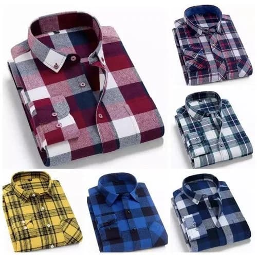 Checkered Long Sleeve Shirt