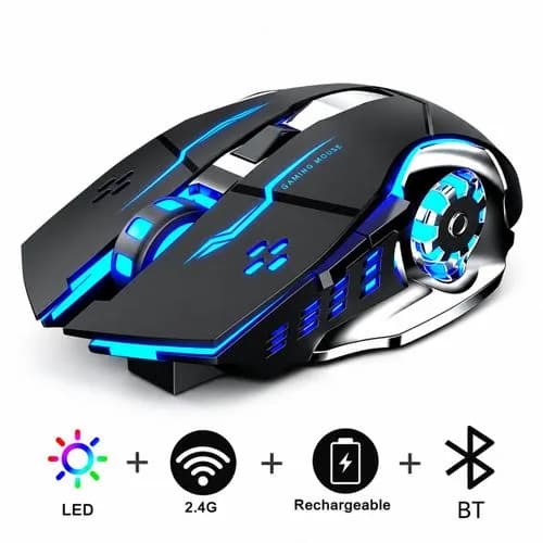 Wireless Gaming Mouse 2.4G and Bluetooth 5.0