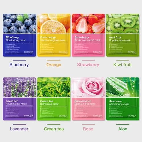 Bio Aqua 8 pcs BIOAQUA Fruit Plant Extract Essence