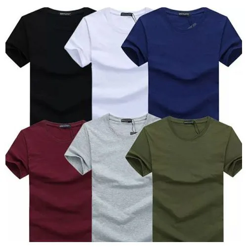Casual Round Neck Short Sleeve T-Shirt