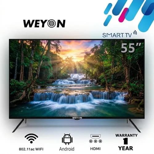 WEYON 55 Inch Android 14 LED TV