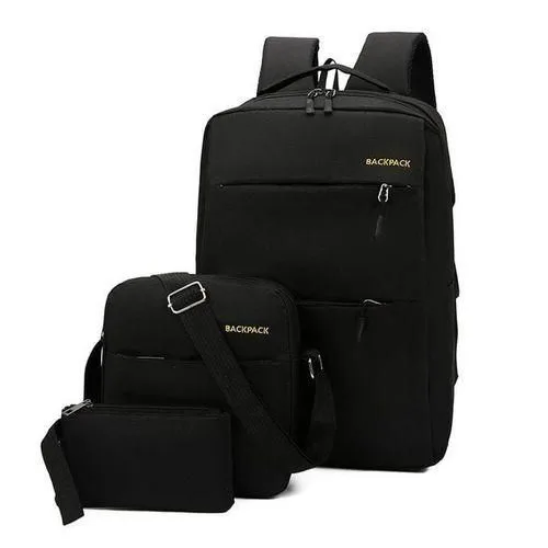 3 In 1 Multi Functional School/Business Backpack With USB