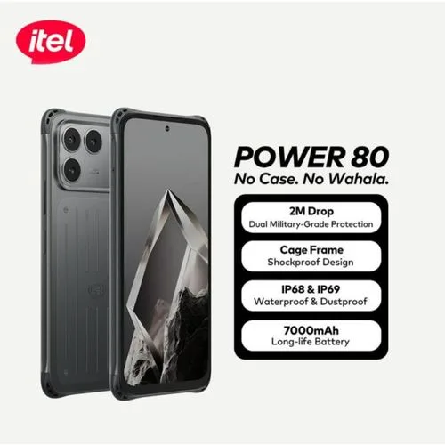 Itel Power 80 128GB+4GB 7000mAh Battery